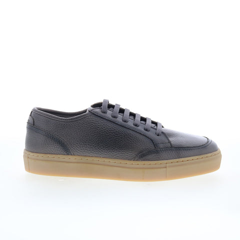 Pastori by Di Bianco Probus Mens Gray Leather Lace Up Lifestyle Sneakers Shoes