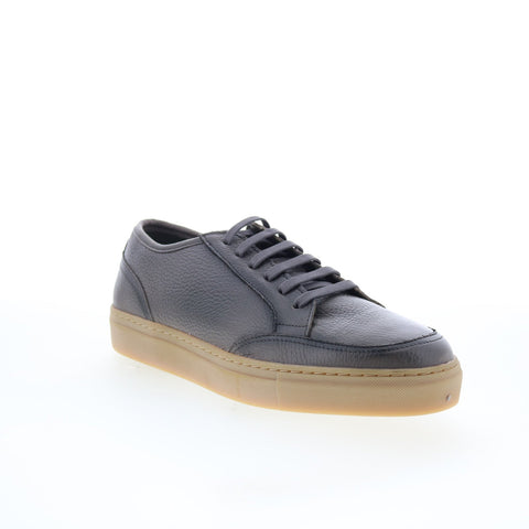 Pastori by Di Bianco Probus Mens Gray Leather Lace Up Lifestyle Sneakers Shoes