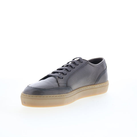 Pastori by Di Bianco Probus Mens Gray Leather Lace Up Lifestyle Sneakers Shoes