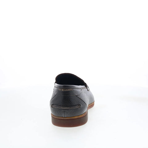 Di Bianco Procida Mens Brown Leather Slip On Loafers & Slip Ons Penny Shoes