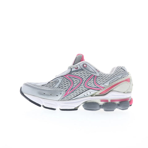 Aetrex RX Runner Q438WW065 Womens Gray Wide Mesh Athletic Running Shoes