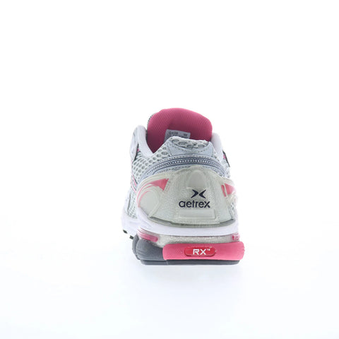Aetrex RX Runner Q438WX065 Womens Gray Extra Wide Athletic Running Shoes