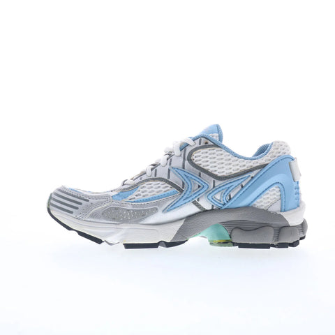 Aetrex Edge Runner Q562WM065 Womens Silver Mesh Athletic Running Shoes