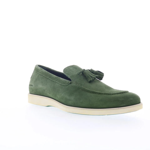 Pastori by Di Bianco Quintillius Mens Green Loafers & Slip Ons Casual Shoes