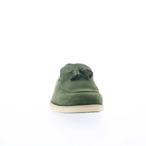 Pastori by Di Bianco Quintillius Mens Green Loafers & Slip Ons Casual Shoes