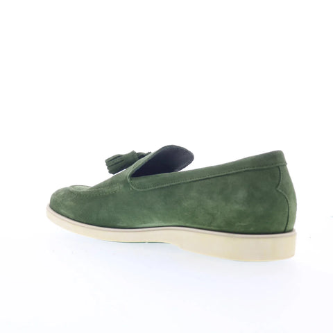 Pastori by Di Bianco Quintillius Mens Green Loafers & Slip Ons Casual Shoes