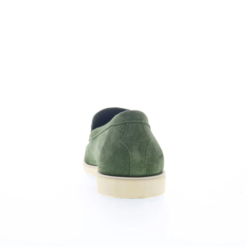 Pastori by Di Bianco Quintillius Mens Green Loafers & Slip Ons Casual Shoes