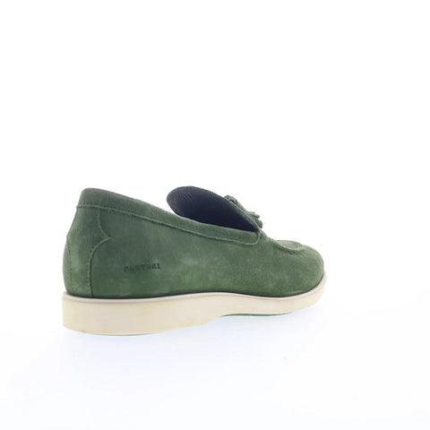 Pastori by Di Bianco Quintillius Mens Green Loafers & Slip Ons Casual Shoes