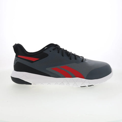 Reebok Flex Agon Force XL Work Mens Gray Extra Extra Wide 6E Sneakers Shoes