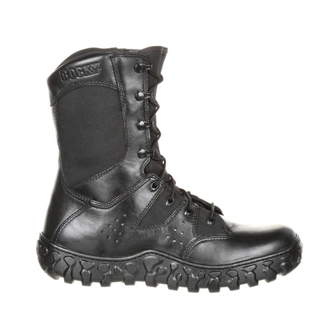 Rocky S2V Predator RKC075 Mens Black Leather Lace Up Tactical Boots