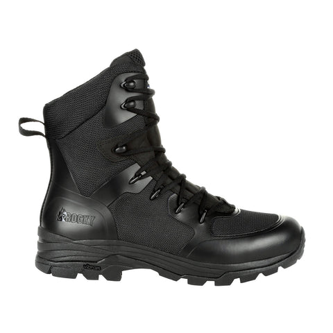 Rocky Code Blue 8" Public Service RKD0052 Mens Black Wide Leather Tactical Boots