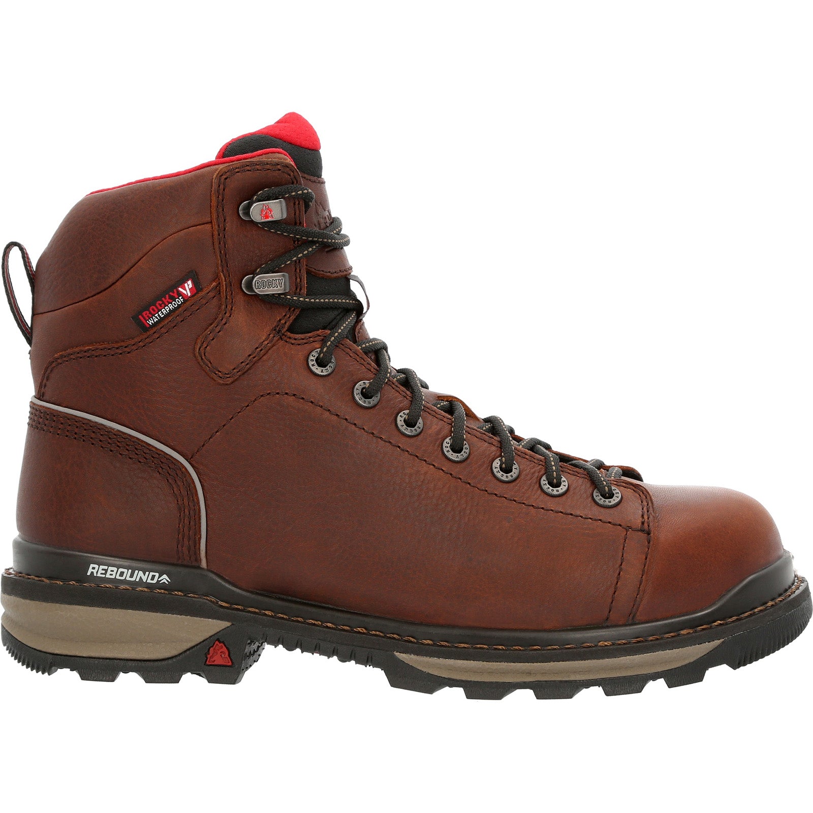 Rocky Brown and Red Men\'s Outdoor Boots Rocky Red Mountain Waterproof 800g Insulated Outdoor Boot  main image 2