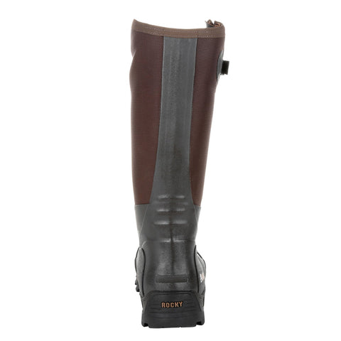 Rocky Sport Pro Pull on Rubber Snake Boot RKS0420 Mens Black Rain Boots