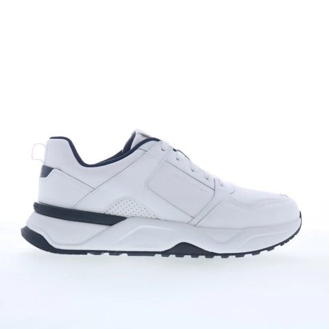 Rockport ProWalker Norris Mens White Wide Lifestyle Sneakers Shoes