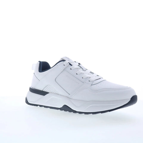 Rockport ProWalker Norris Mens White Wide Lifestyle Sneakers Shoes