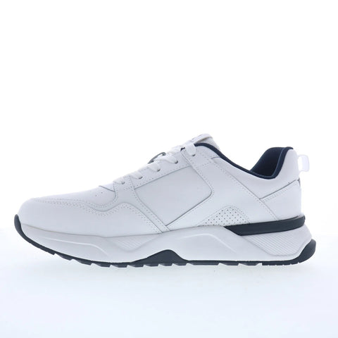 Rockport ProWalker Norris Mens White Wide Lifestyle Sneakers Shoes