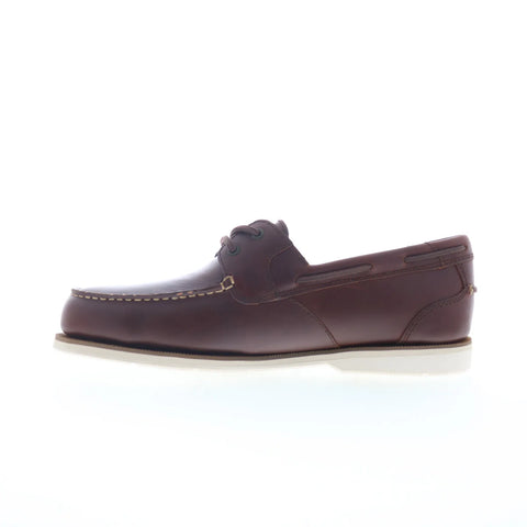 Rockport Southport Boat Shoe Mens Brown Wide Loafers & Slip Ons Boat Shoes