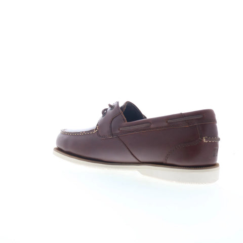 Rockport Southport Boat Shoe Mens Brown Wide Loafers & Slip Ons Boat Shoes