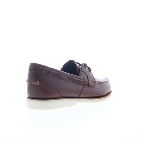 Rockport Southport Boat Shoe Mens Brown Wide Loafers & Slip Ons Boat Shoes