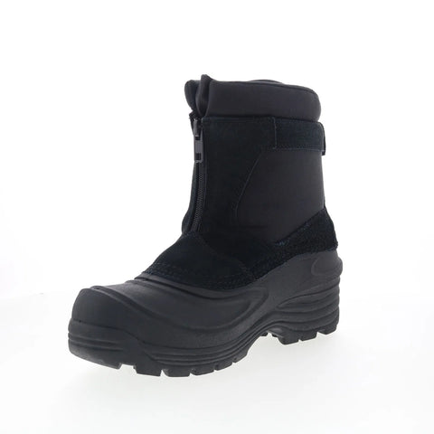 Ranger RG Flintlock II B RP118 Mens Black Leather Zipper Winter Boots