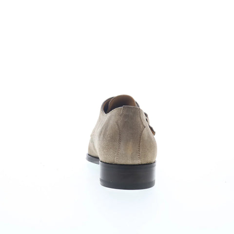 Pastori by Di Bianco Remus Mens Gray Suede Loafers & Slip Ons Casual Shoes