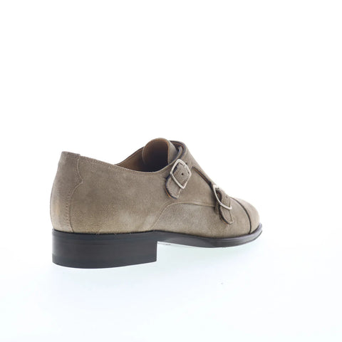Pastori by Di Bianco Remus Mens Gray Suede Loafers & Slip Ons Casual Shoes