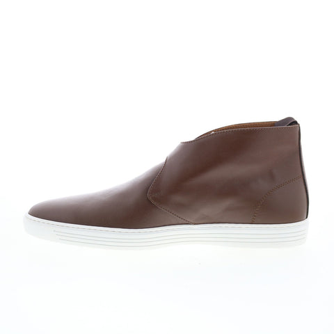 Pastori by Di Bianco Ritan Mens Brown Leather Lifestyle Sneakers Shoes