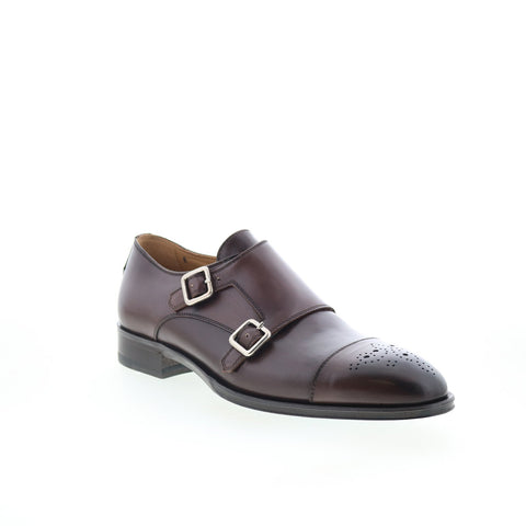 Pastori by Di Bianco Romoius Mens Brown Loafers & Slip Ons Casual Shoes