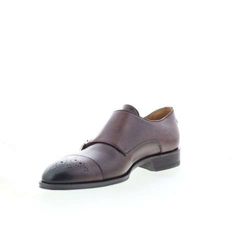 Pastori by Di Bianco Romoius Mens Brown Loafers & Slip Ons Casual Shoes