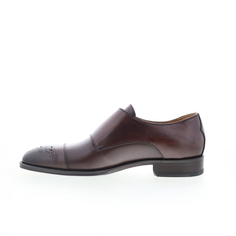 Pastori by Di Bianco Romoius Mens Brown Loafers & Slip Ons Casual Shoes