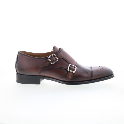 Pastori by Di Bianco Romulus Mens Brown Loafers & Slip Ons Casual Shoes