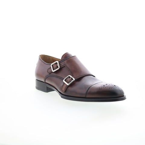 Pastori by Di Bianco Romulus Mens Brown Loafers & Slip Ons Casual Shoes