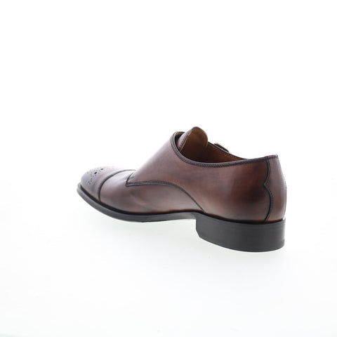 Pastori by Di Bianco Romulus Mens Brown Loafers & Slip Ons Casual Shoes