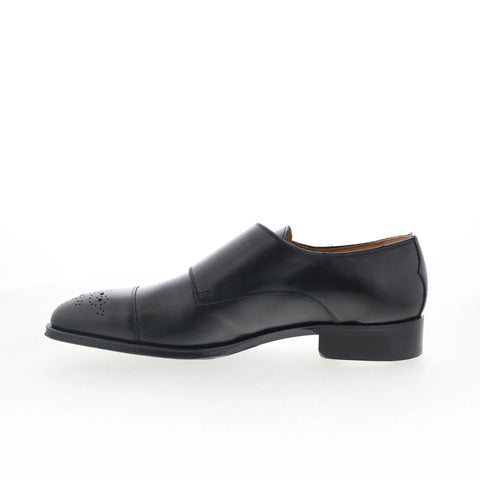 Pastori by Di Bianco Romulus Mens Black Loafers & Slip Ons Casual Shoes