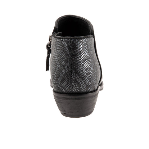 Softwalk Rocklin S1457-021 Womens Black Extra Wide Ankle & Booties Boots