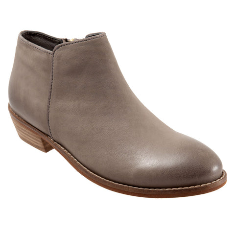 Softwalk Rocklin S1457-050 Womens Gray Extra Wide Ankle & Booties Boots