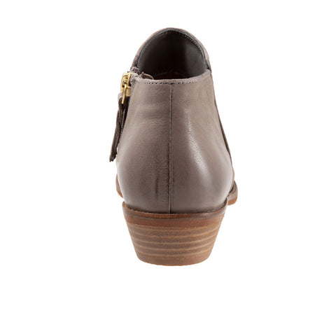 Softwalk Rocklin S1457-050 Womens Gray Extra Wide Ankle & Booties Boots