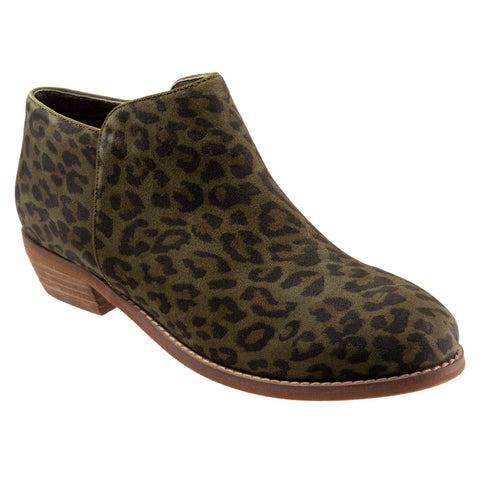 Softwalk Rocklin S1457-317 Womens Green Extra Wide Ankle & Booties Boots