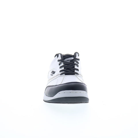 Dexter S200 S200-1 Mens White Synthetic Lace Up Athletic Bowling Shoes