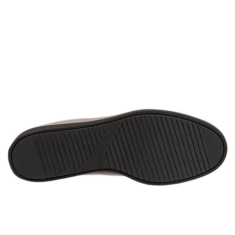 Softwalk Westport S2011-033 Womens Gray Leather Slip On Loafer Flats Shoes