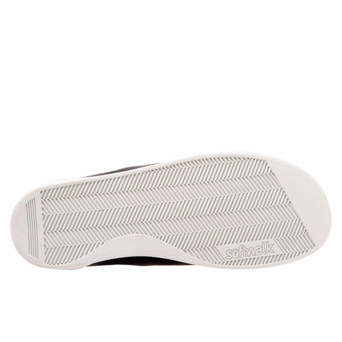 Softwalk Maya S2154-001 Womens Black Leather Lifestyle Sneakers Shoes