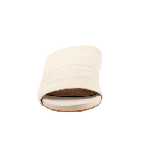 Softwalk Camano S2205-131 Womens Beige Wide Leather Slides Sandals Shoes
