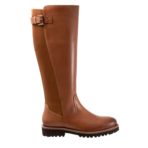 Softwalk Inara S2265-215 Womens Brown Wide Leather Knee High Boots