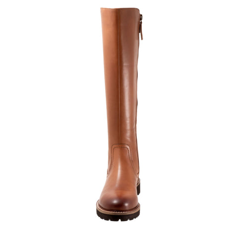 Softwalk Inara S2265-215 Womens Brown Wide Leather Knee High Boots