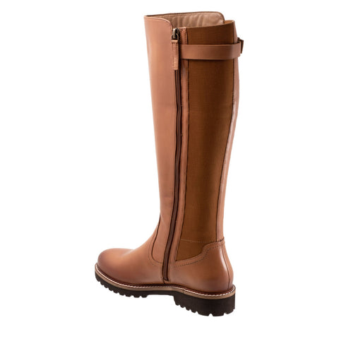 Softwalk Inara S2265-215 Womens Brown Wide Leather Knee High Boots