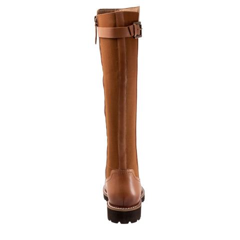 Softwalk Inara S2265-215 Womens Brown Wide Leather Knee High Boots