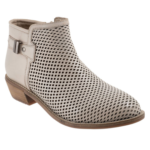 Softwalk Rimini Perf S2315-063 Womens Beige Extra Wide Ankle & Booties Boots