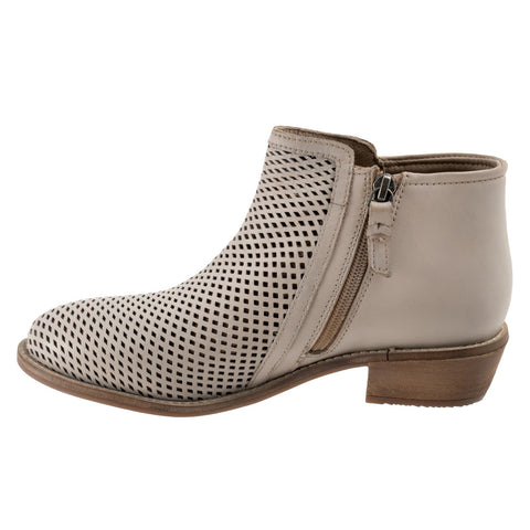 Softwalk Rimini Perf S2315-063 Womens Beige Extra Wide Ankle & Booties Boots