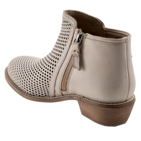 Softwalk Rimini Perf S2315-063 Womens Beige Extra Wide Ankle & Booties Boots