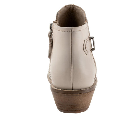 Softwalk Rimini Perf S2315-063 Womens Beige Extra Wide Ankle & Booties Boots